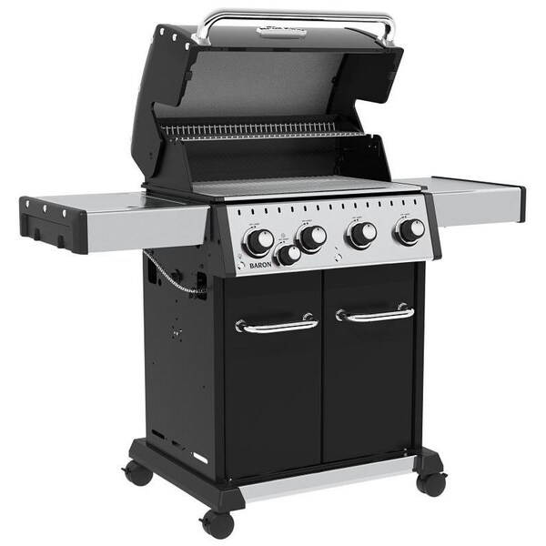 Onward Mfg Broil King Baron 440 PRO Gas Grill, 45,000 Btu/hr, Liquid